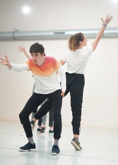 Danseuse en stage chez Amplitude Danse